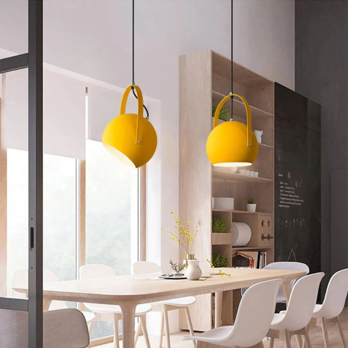 Suspension Industrielle en Métal Coloré – Todelle