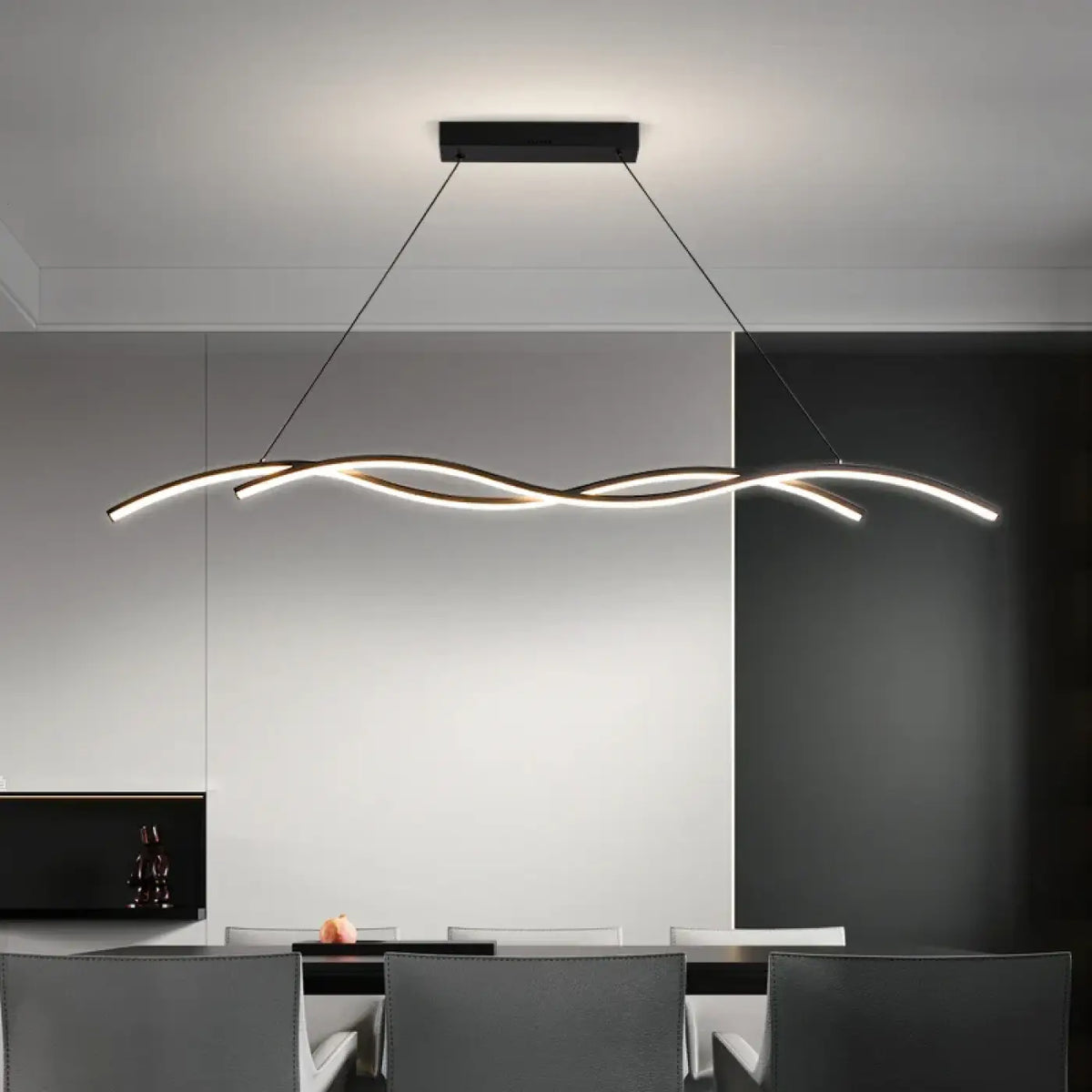 Suspension LED Vague Ondulée – Briman