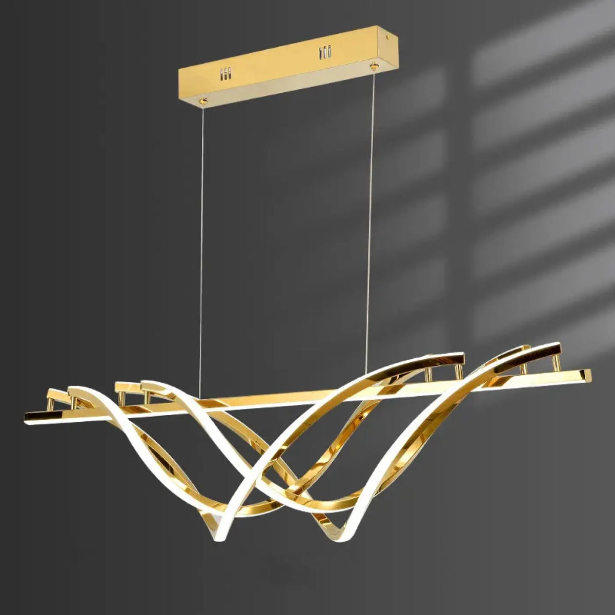 Suspension Ondulée en Métal – Zélane