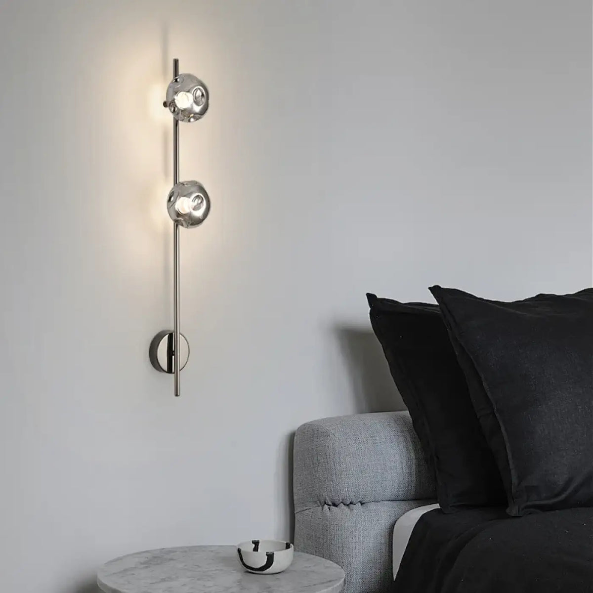 Applique Murale Suspendue Métal et Verre – Zeran