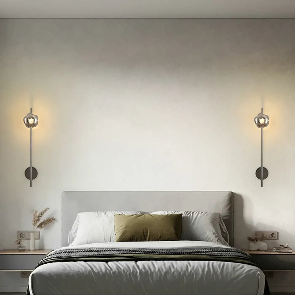 Applique Murale Suspendue Métal et Verre – Zeran