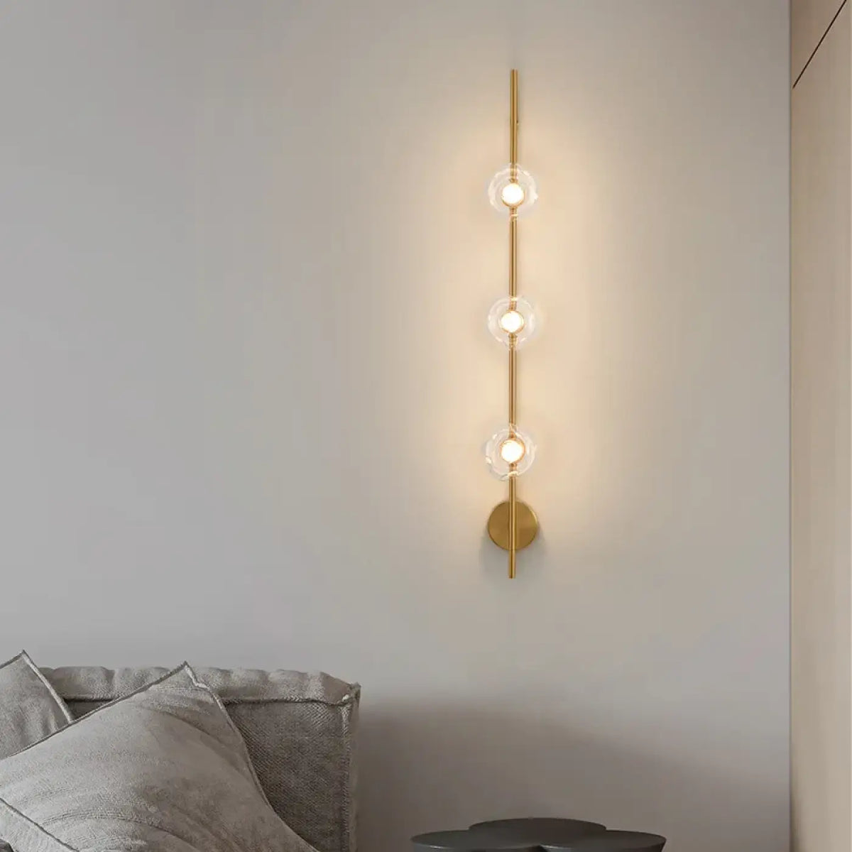 Applique Murale Suspendue Métal et Verre – Zeran