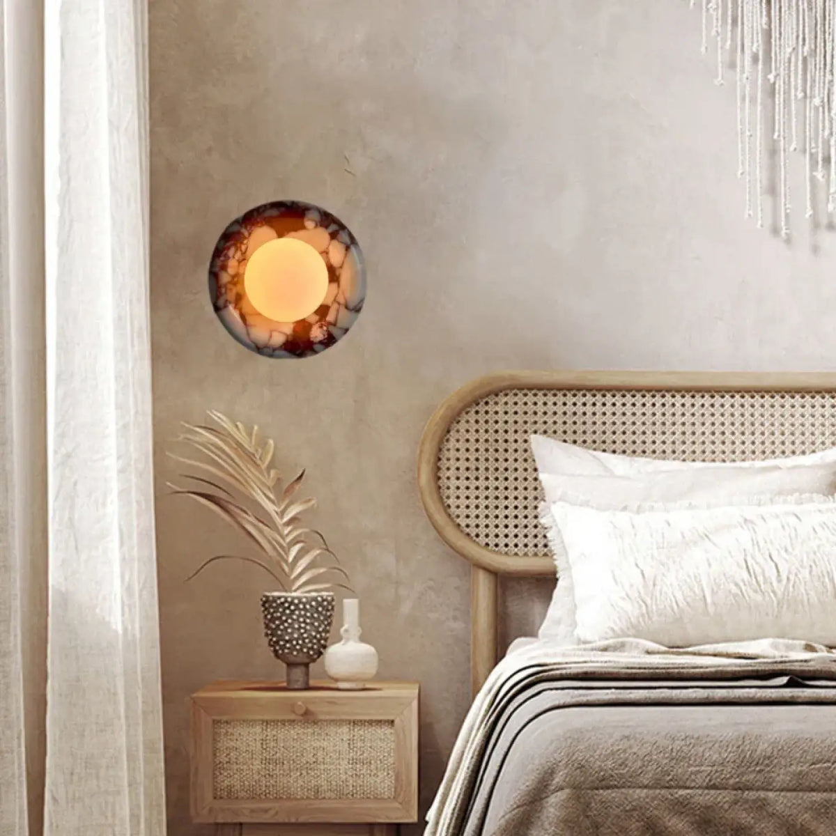 Applique Murale Marbre et Verre – Kovette
