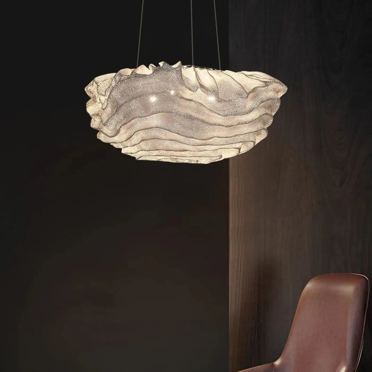 Suspension Nuage Ondulée LED – Narel