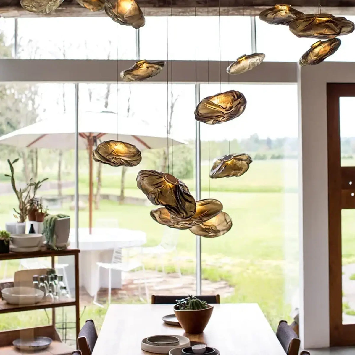 Suspension Nuage en Verre Soufflé – Viselle