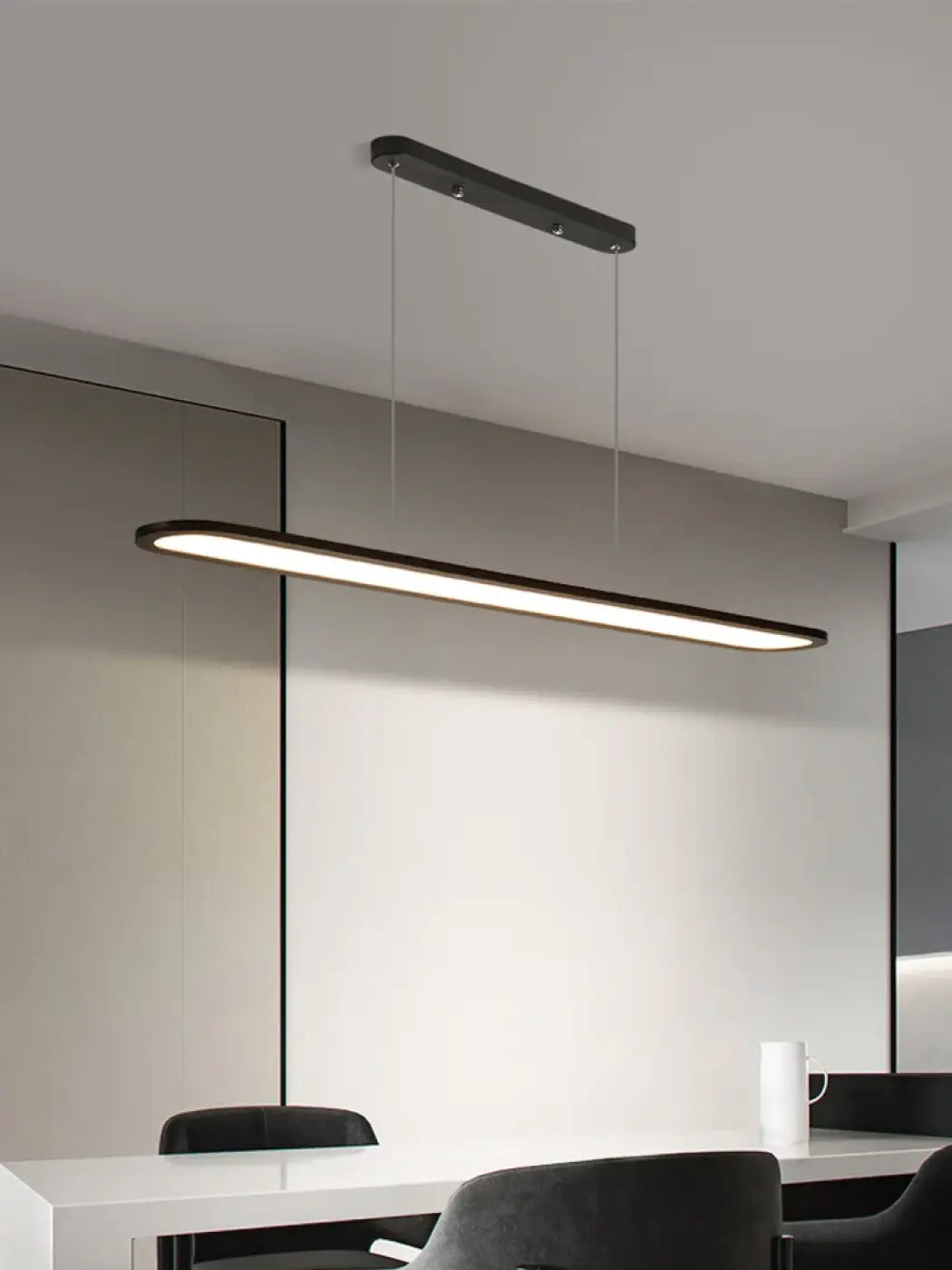 Suspension LED Ovale Minimaliste – Onel