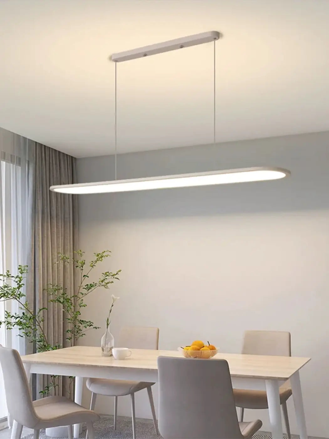 Suspension LED Ovale Minimaliste – Onel