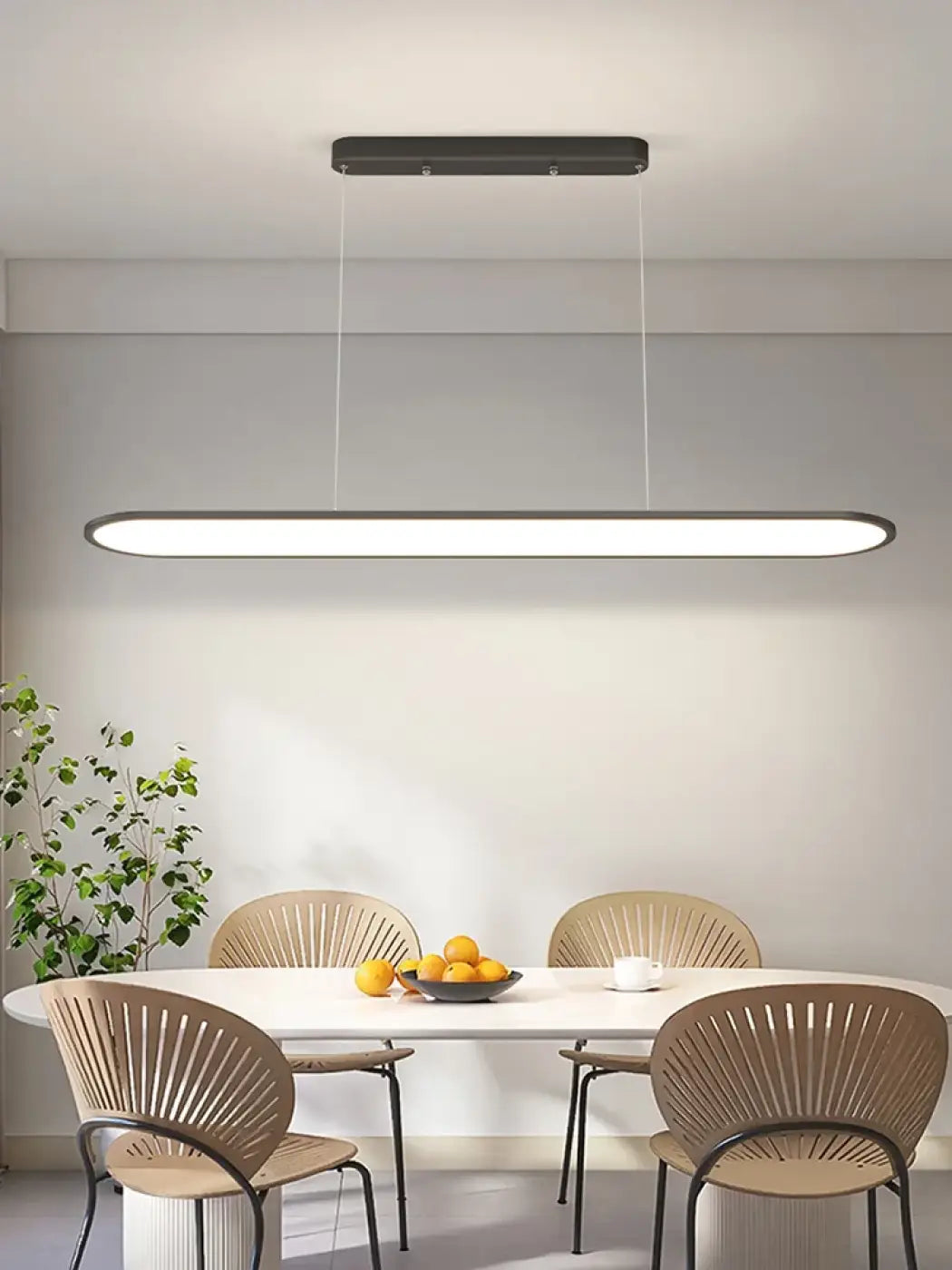 Suspension LED Ovale Minimaliste – Onel