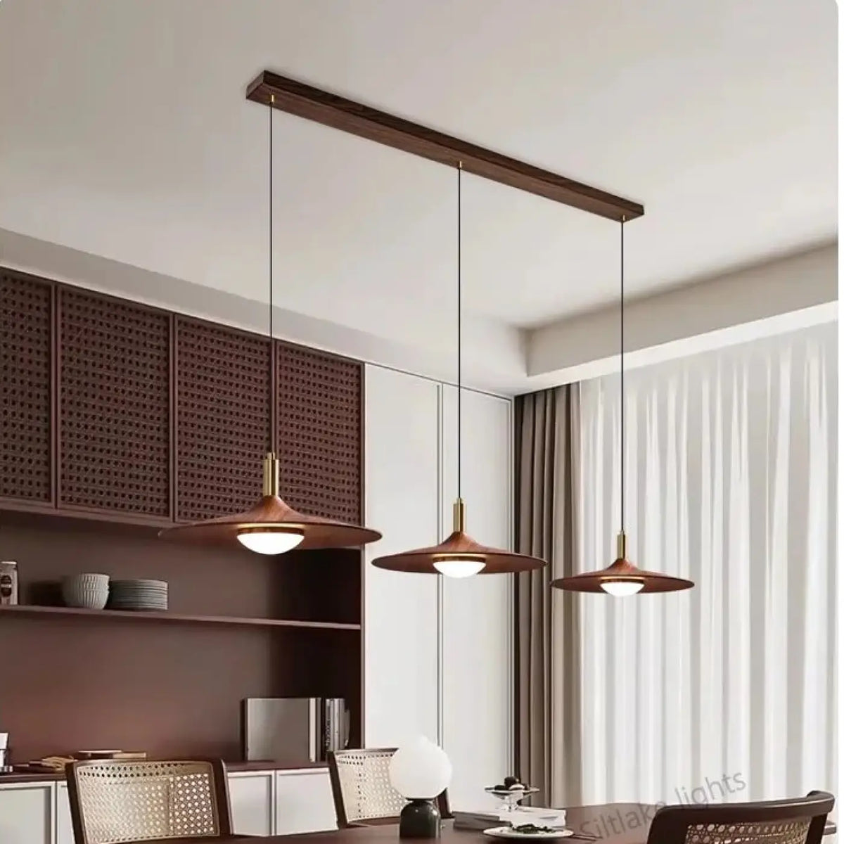 Suspension Scandinave Acrylique et Métal Doré – Lovan