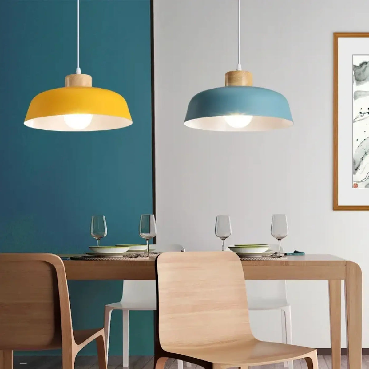 Suspension Scandinave Métal et Bois – Zalis