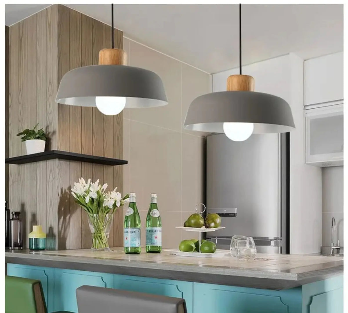 Suspension Scandinave Métal et Bois – Zalis