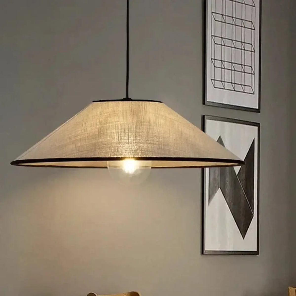 Suspension en Lin Beige – Greso