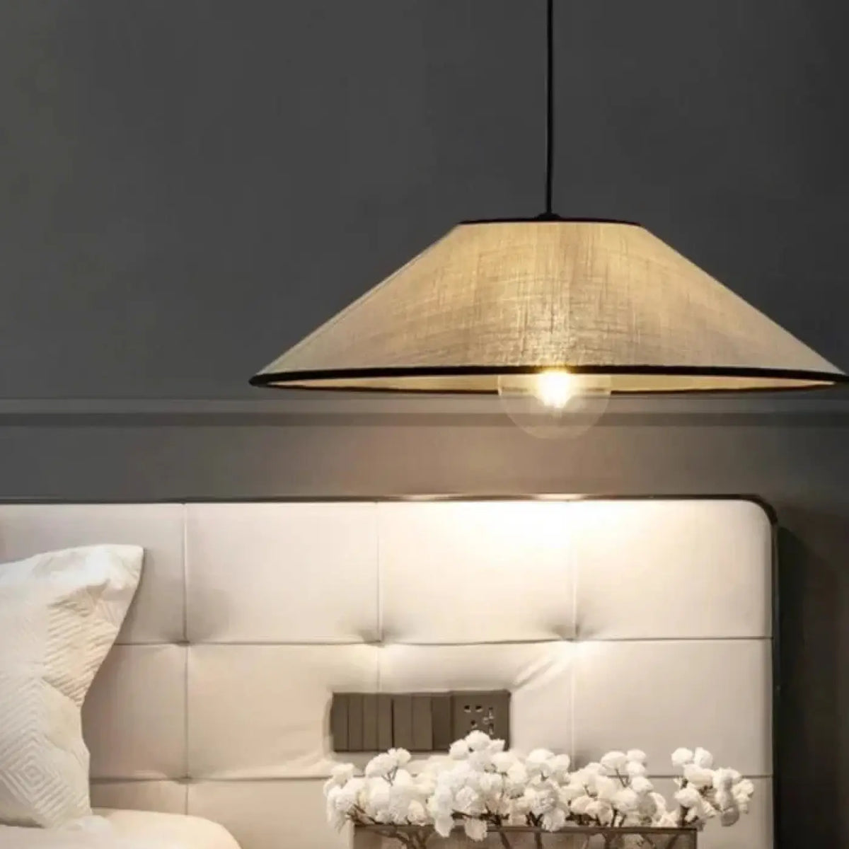 Suspension en Lin Beige – Greso