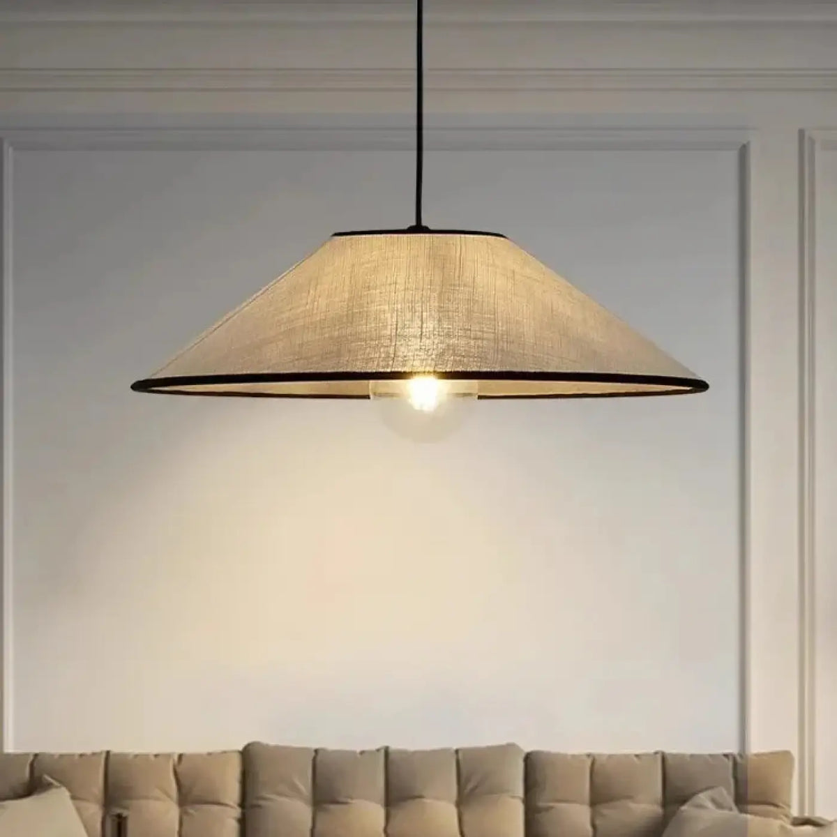 Suspension en Lin Beige – Greso