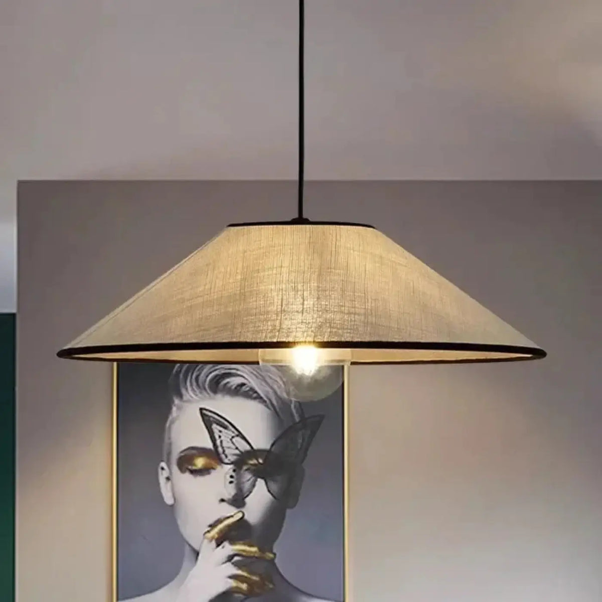 Suspension en Lin Beige – Greso