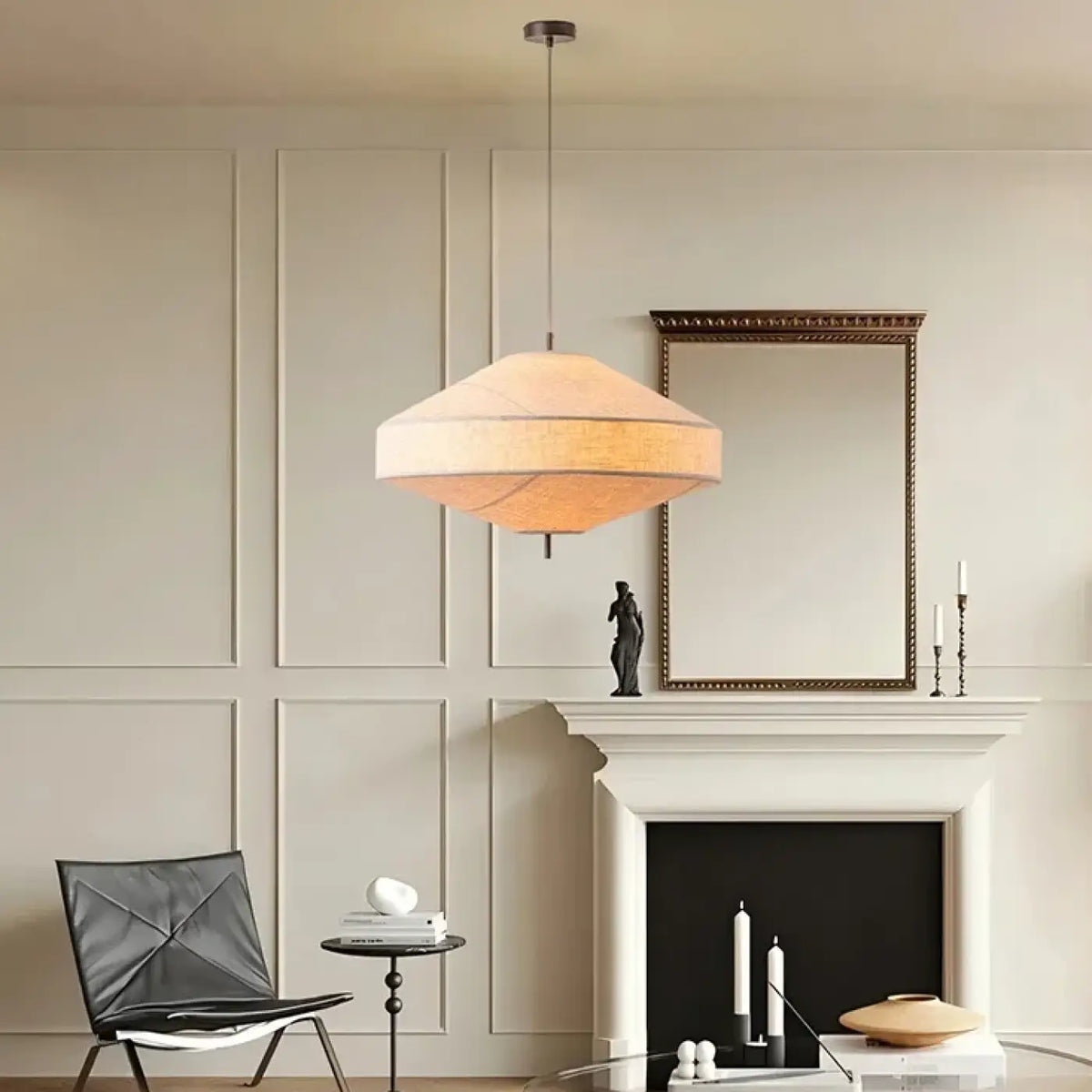 Suspension en Tissu Naturel Japonaise – Zimane