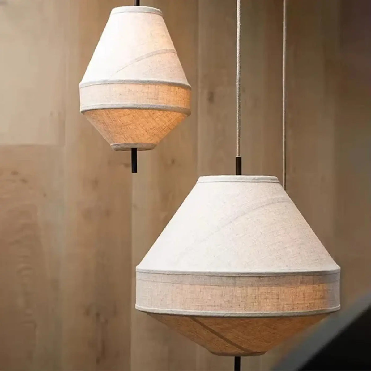 Suspension en Tissu Naturel Japonaise – Zimane