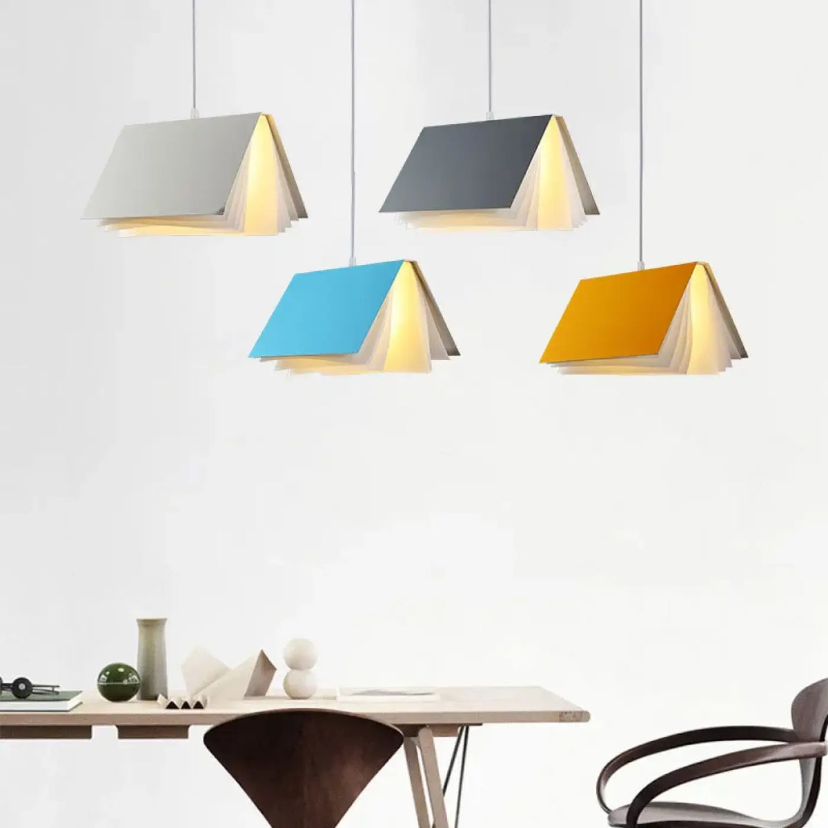Suspension Trio Abat-Jour Trapézoïdal – Sivio