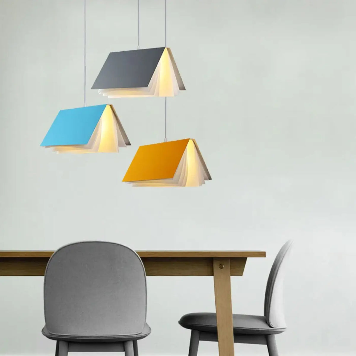Suspension Trio Abat-Jour Trapézoïdal – Sivio