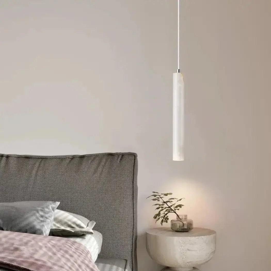 Suspension Tube LED Effet Pierre – Fason