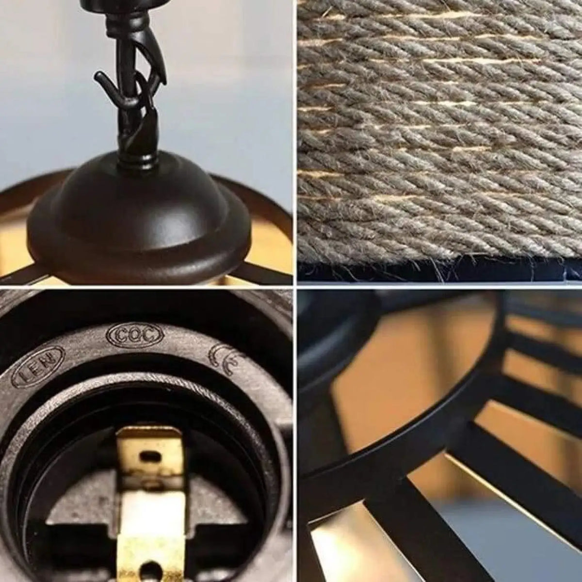 Suspension Vintage Industrielle – Savelle
