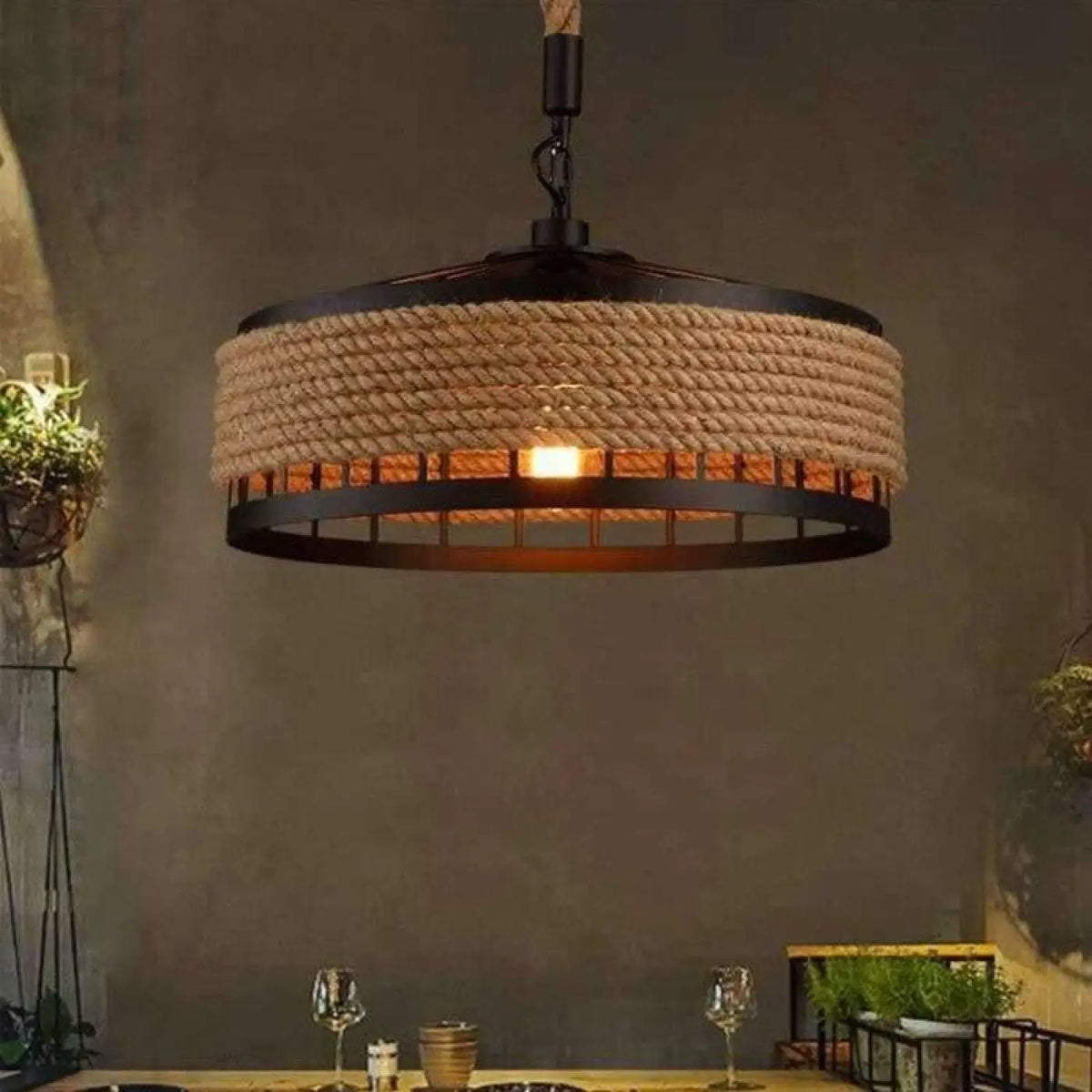 Suspension Vintage Industrielle – Savelle