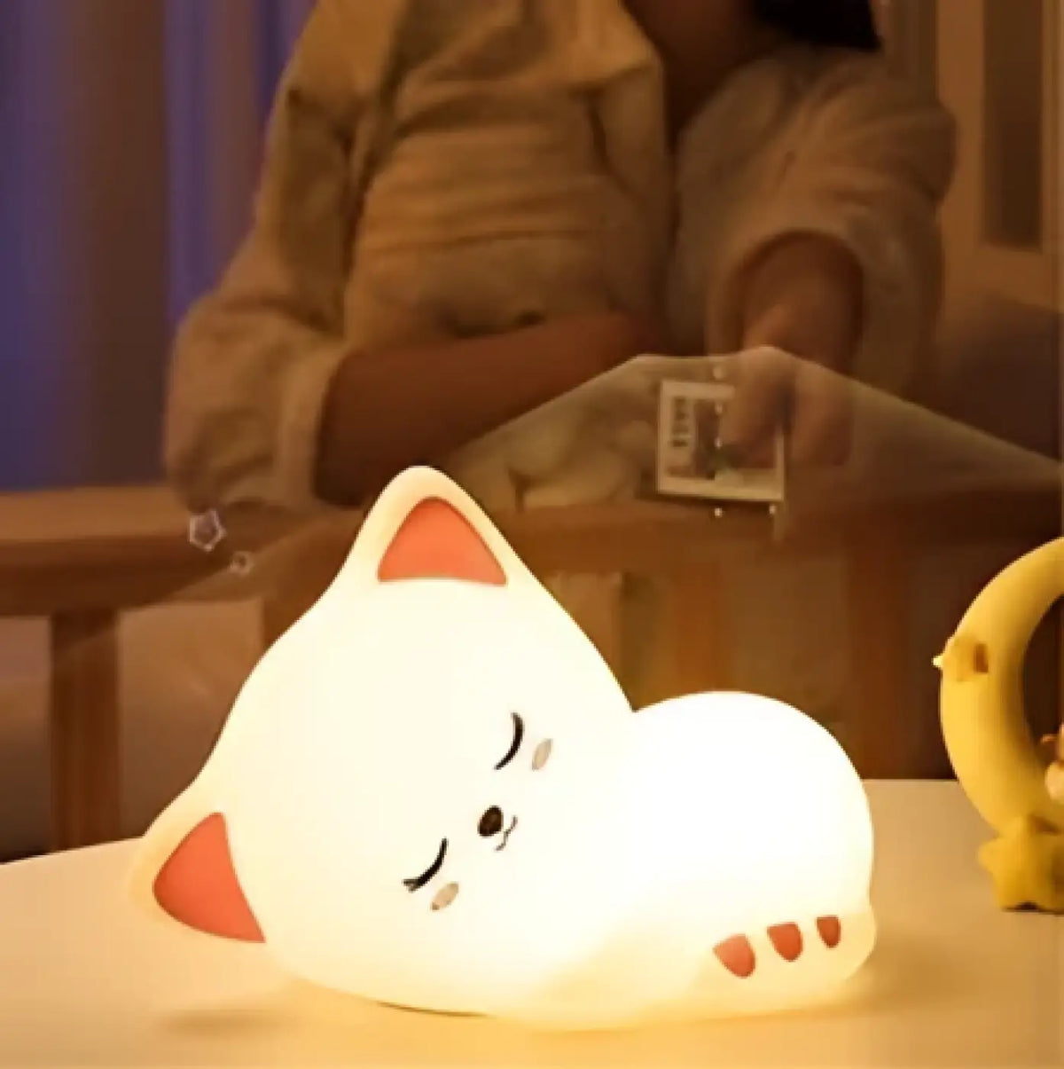 Veilleuse Chat aux Petites Oreilles – Trédan