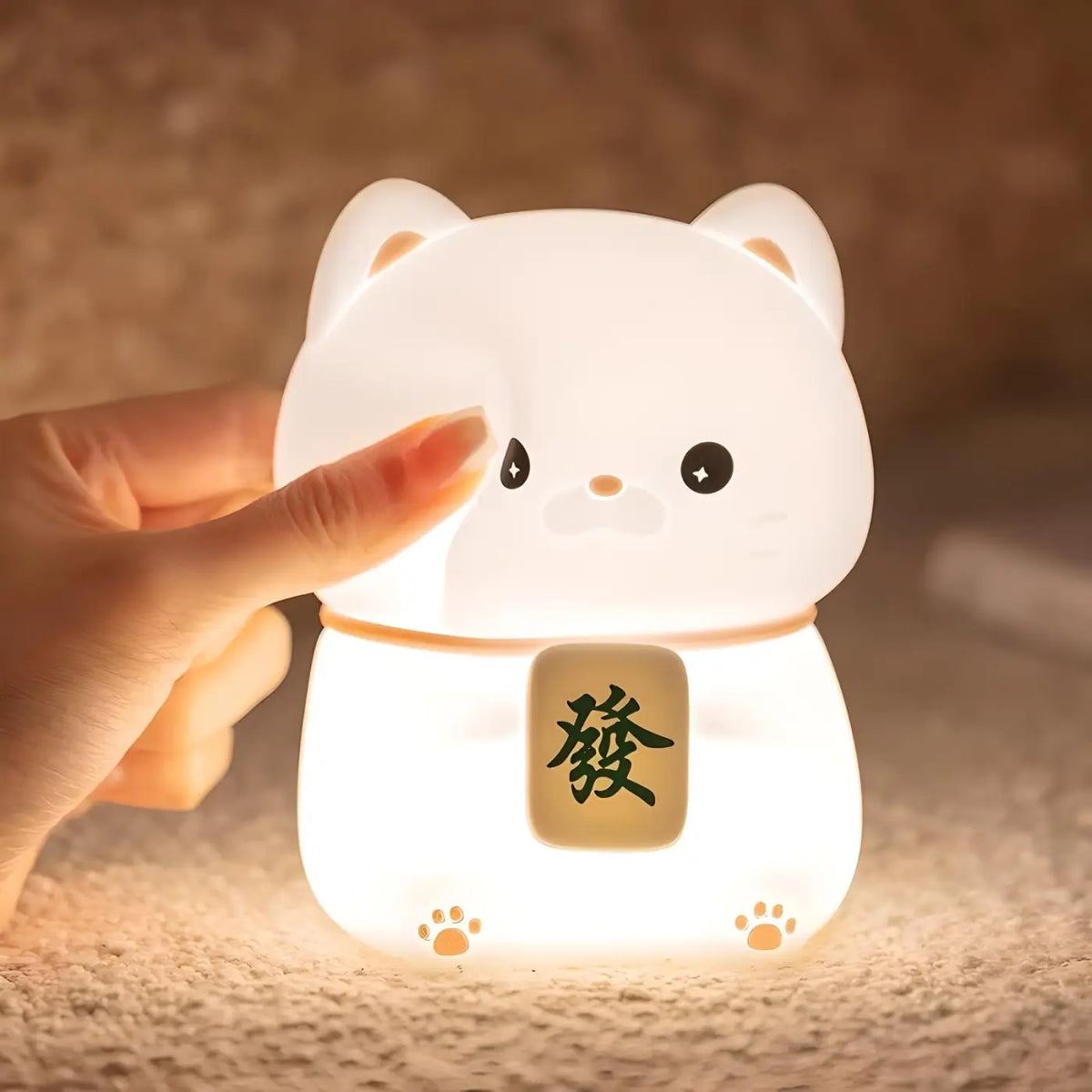 Veilleuse Chat Tactile – Plovo