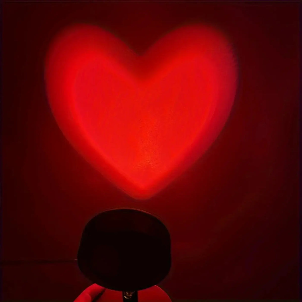 Veilleuse Romantique à Lueur Rouge – Trisan
