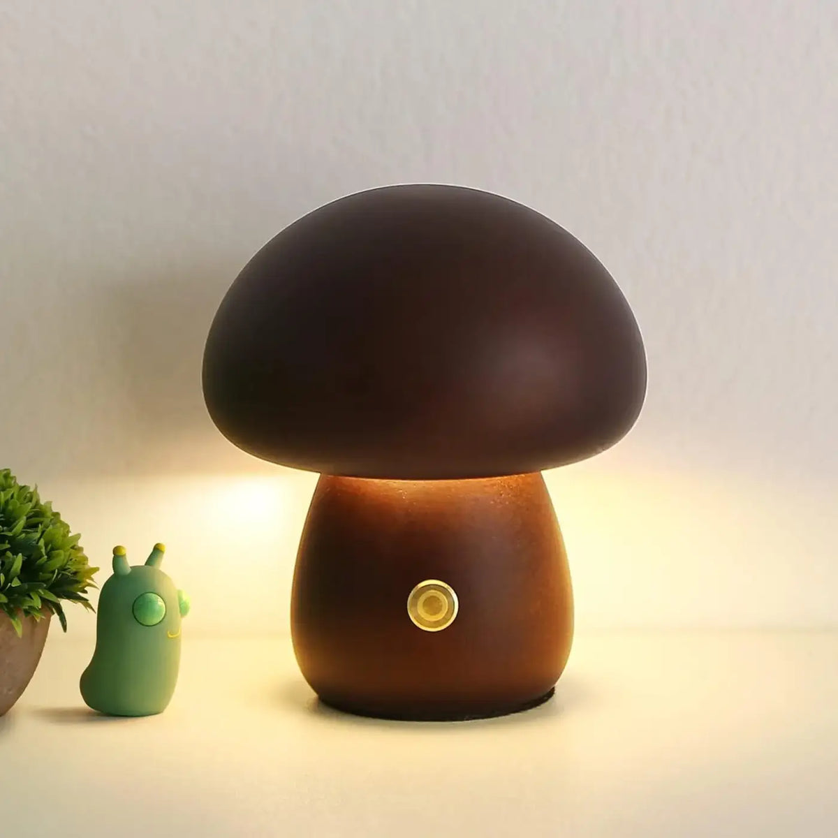 Veilleuse Champignon en Bois – Brono