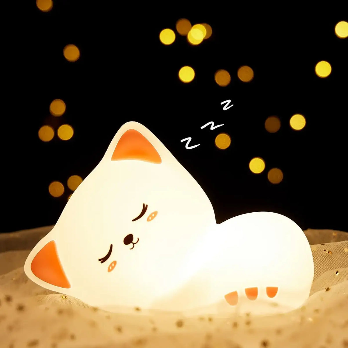 Veilleuse LED Chat pour Enfant – Flamo