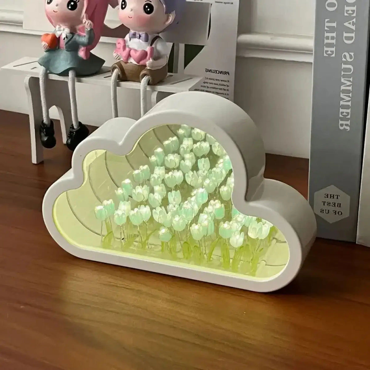 Lampe Nuage LED à Fleurs Éclairées – Grason