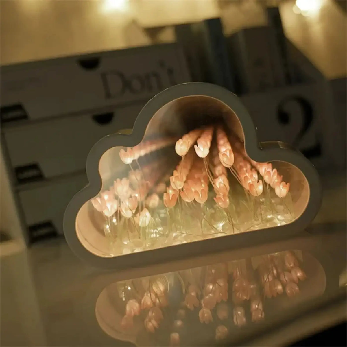 Lampe Nuage LED à Fleurs Éclairées – Grason