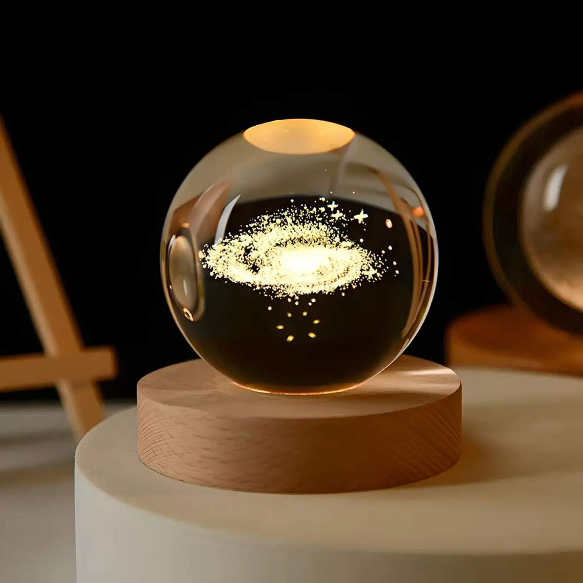 Veilleuse Sphère Cristal Univers – Bavel
