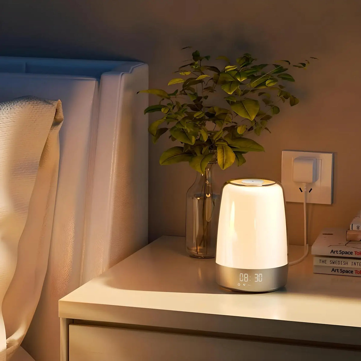 Veilleuse Réveil Lumière Progressive – Plinine