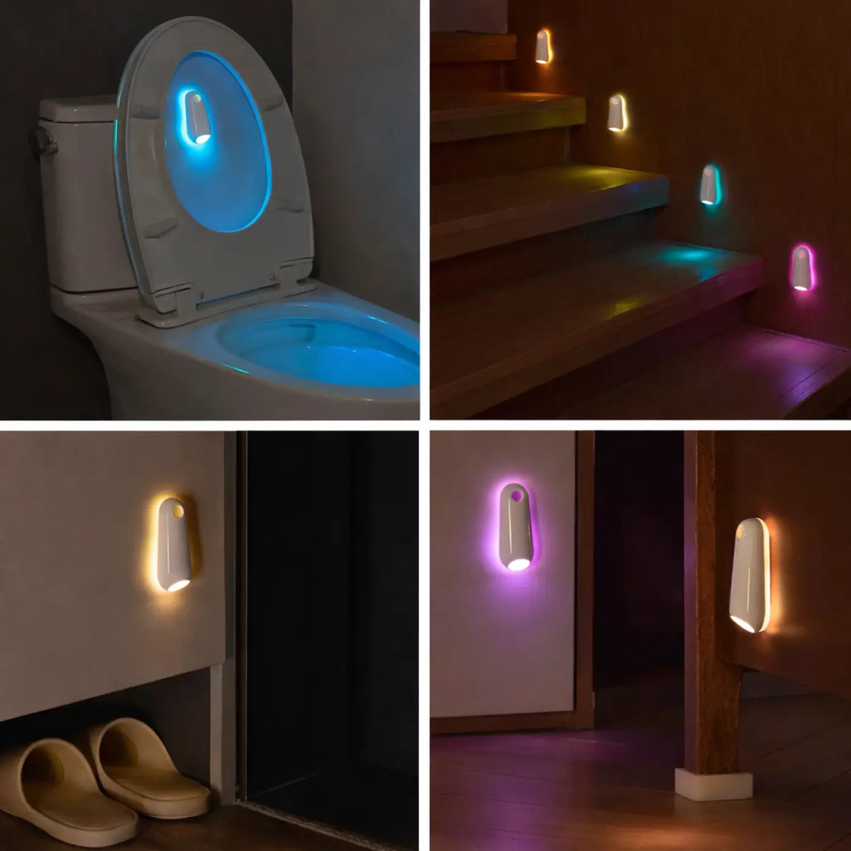 Veilleuse Intelligente à Lumière Colorée – Prasine