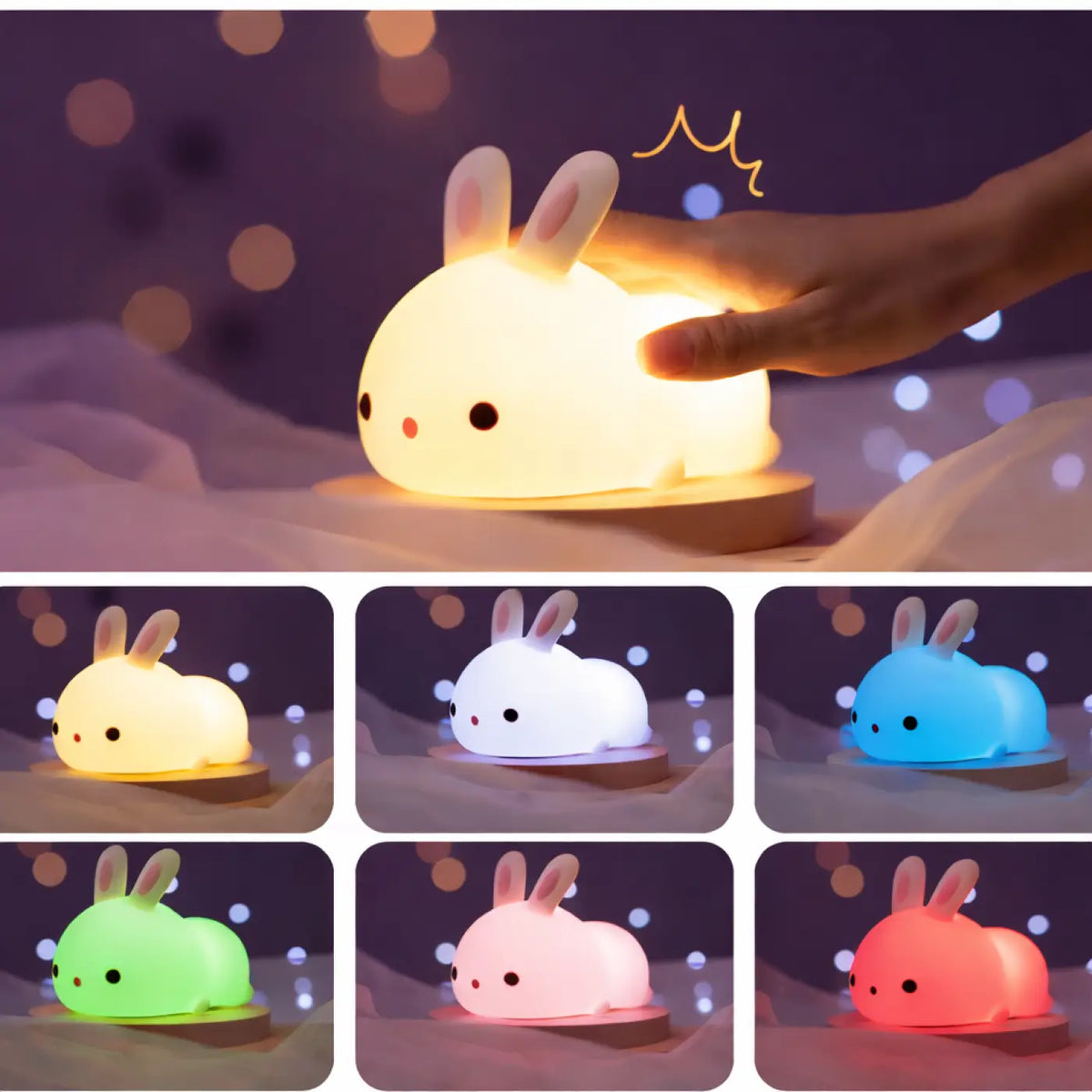 Veilleuse Lapin Souple – Grésel