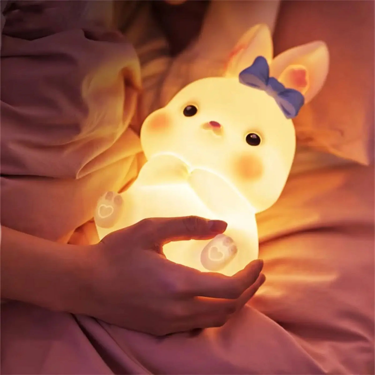 Veilleuse Lapin Girly – Bramel