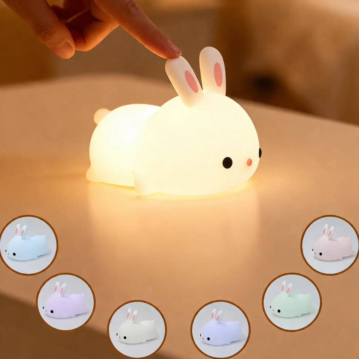 Veilleuse Lapin en Silicone – Granon