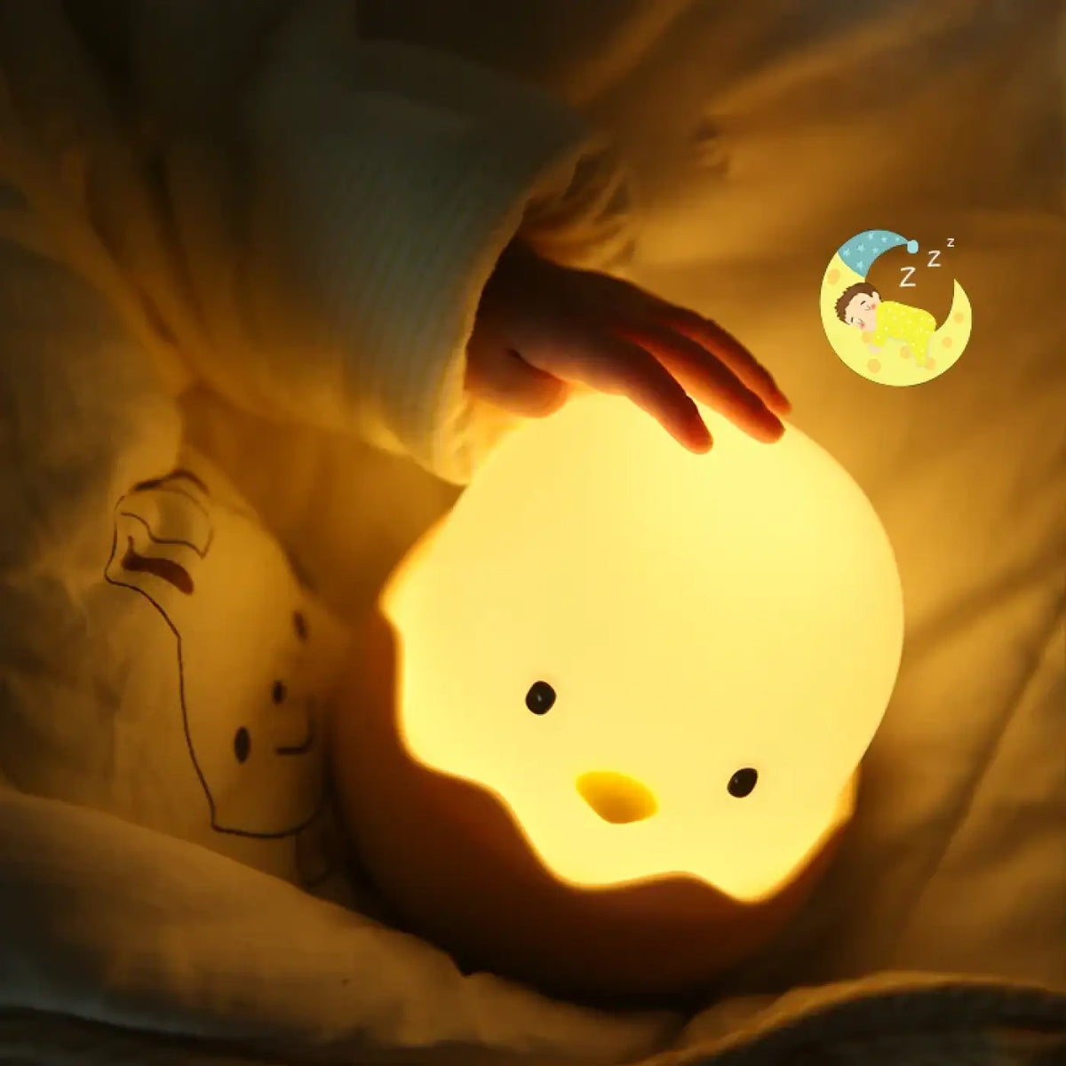 Veilleuse LED Coquille d'Œuf – Grinis