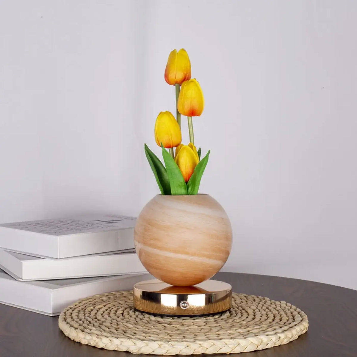 Veilleuse LED Tulipes en Pot – Plémane
