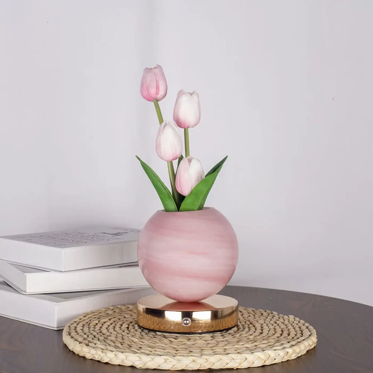 Veilleuse LED Tulipes en Pot – Plémane