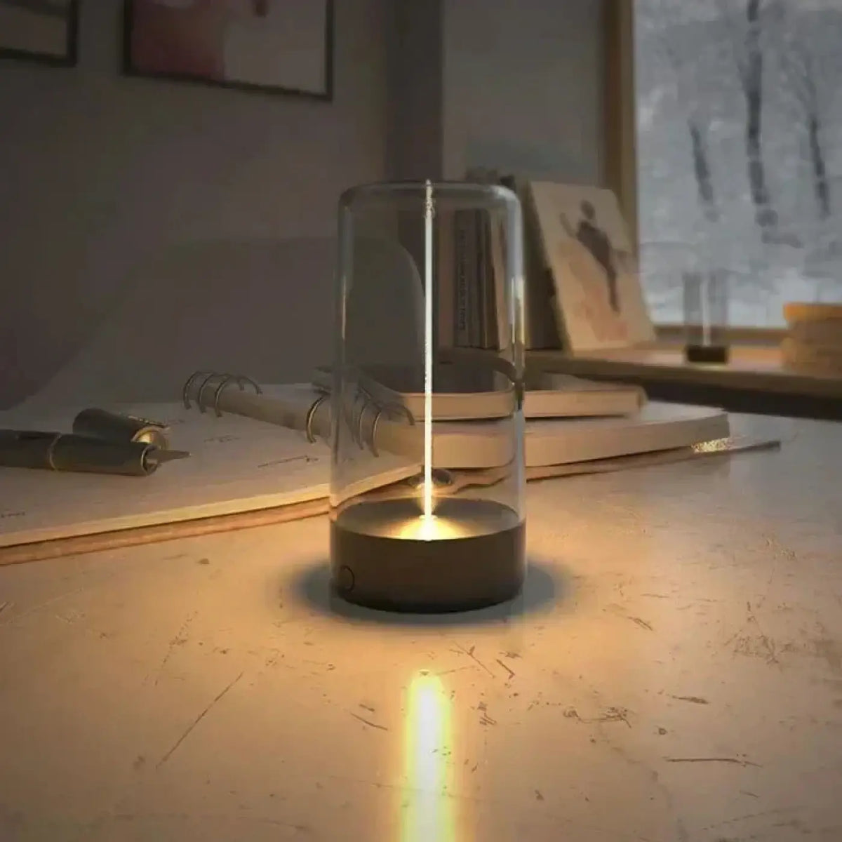 Veilleuse LED sous Cloche en Verre – Cloline