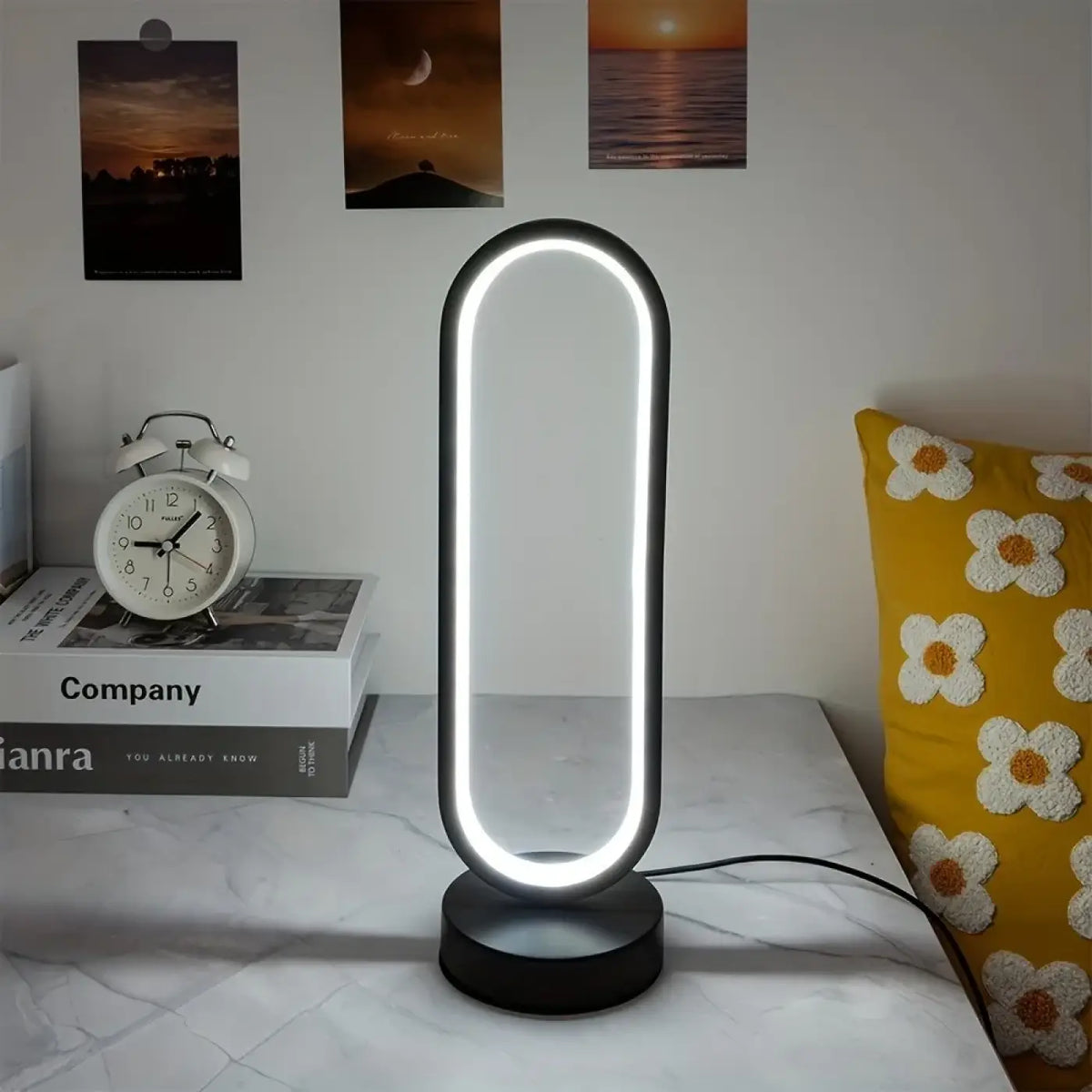 Veilleuse LED Ovale Moderne – Trésio