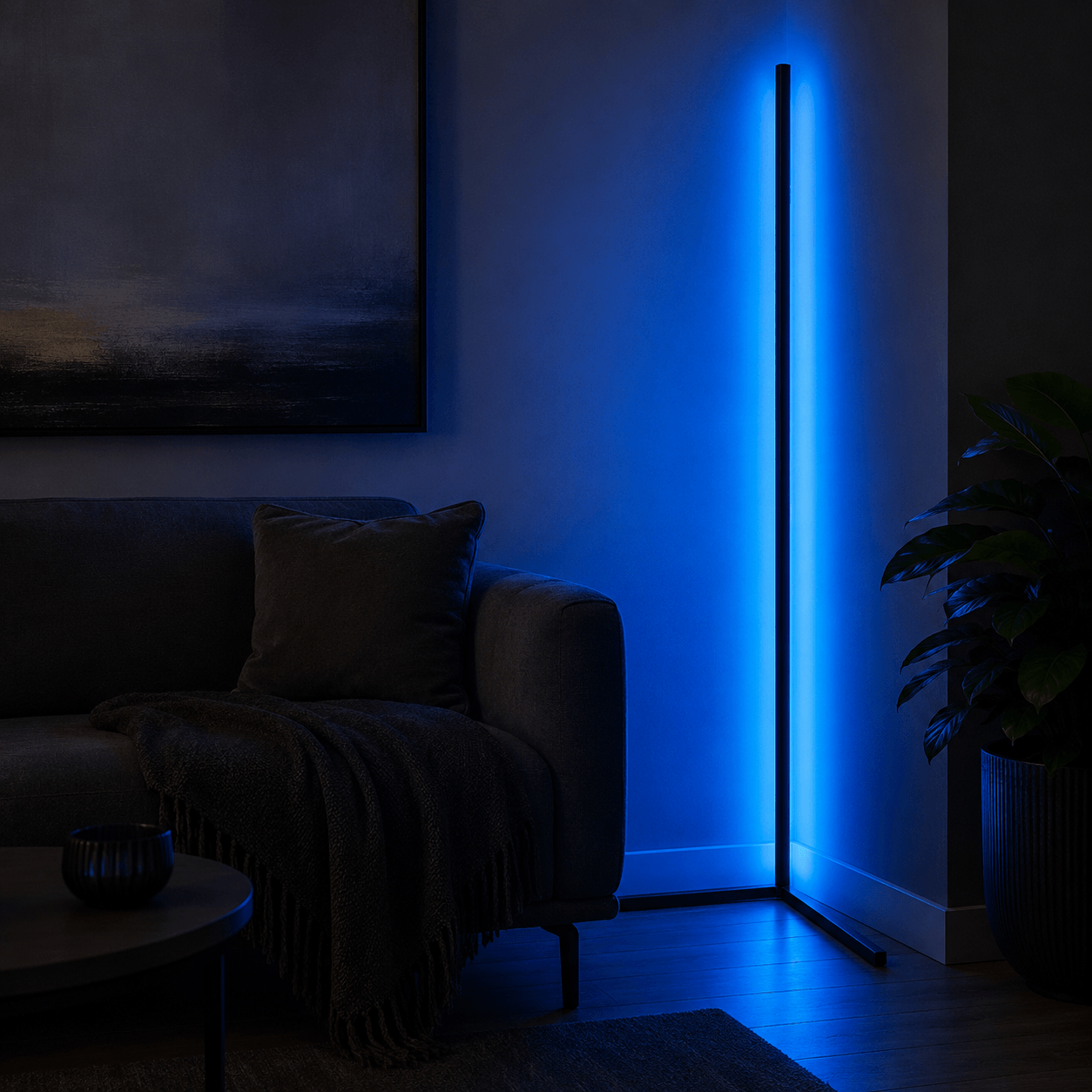 Lampadaire d'Angle LED – Vela
